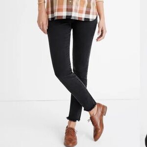 Madewell Maternity Side-Panel Skinny Jeans in Berkeley Wash: Adjustable Edition